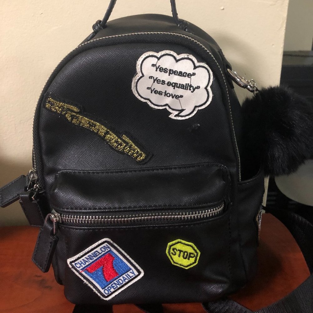 Dream Control New York Faux Leather Backpack